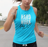 (Hard Work) Women's Racerback Tank