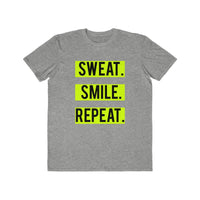 (Sweat Smile Repeat) Men's Lightweight Fashion Tee