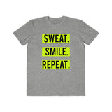 (Sweat Smile Repeat) Men's Lightweight Fashion Tee