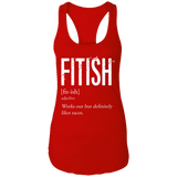 (Fitish - Taco)  Ladies Ideal Racerback Tank