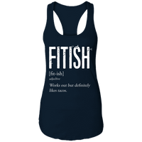 (Fitish - Taco)  Ladies Ideal Racerback Tank