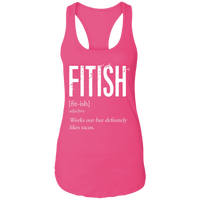(Fitish - Taco)  Ladies Ideal Racerback Tank
