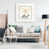 Fresh Start Canvas