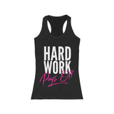 (Hard Work) Women's Racerback Tank