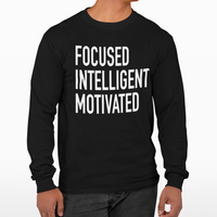(Focused II) Long Sleeve T-Shirt