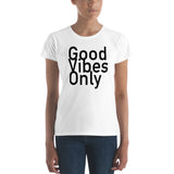 (Good Vibes Only II) Women's short sleeve t-shirt