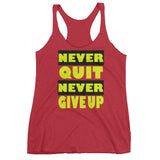 (Never Quit) Women's tank top