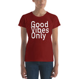 (Good Vibes Only II) Women's short sleeve t-shirt