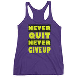 (Never Quit) Women's tank top