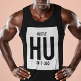 (Hustle 24/7/365)  Unisex Tank
