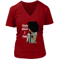 (Nappy & Happy) District Womens V-Neck