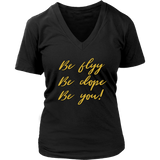 (Be Flyy) Women's V-Neck T-Shirt
