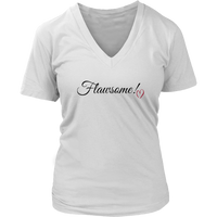 (Flawsome 3) District Womens V-Neck