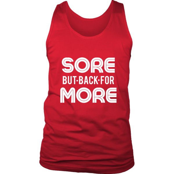 (Sore but back for More) District Men's Tank
