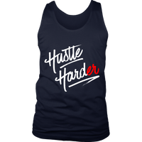 (Hustle Harder) District Men's Tank