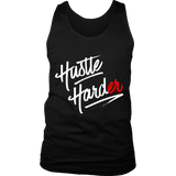 (Hustle Harder) District Men's Tank