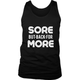 (Sore but back for More) District Men's Tank