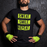 (Sweat Smile Repeat) Men's Lightweight Fashion Tee